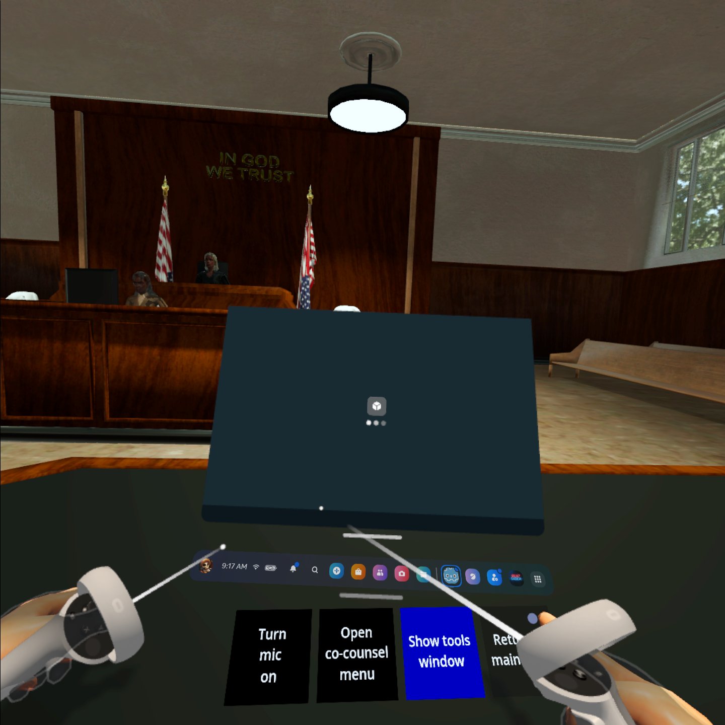 AI-driven VR Mock Trial